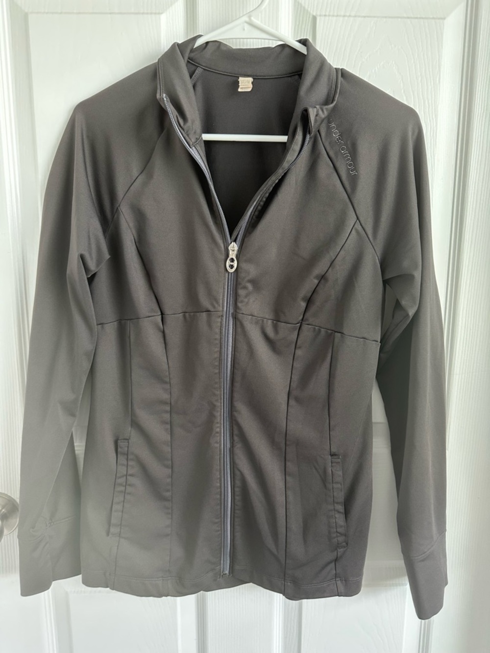Under Armour Women's Gray Full-Zip Jacket